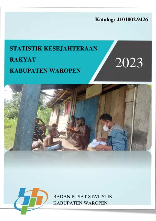 Statistik Kesejahteraan Rakyat Kabupaten Waropen 2023